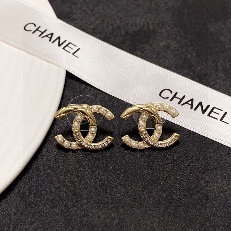 Ch*el earrings
